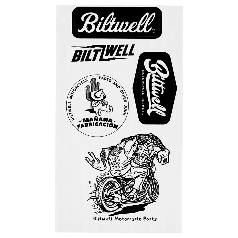 BILTWELL STICKER SHEET A