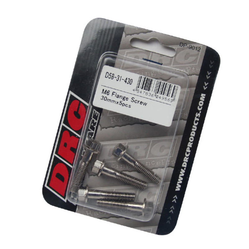 DRC Screw M6x30mm 5pcs $#$