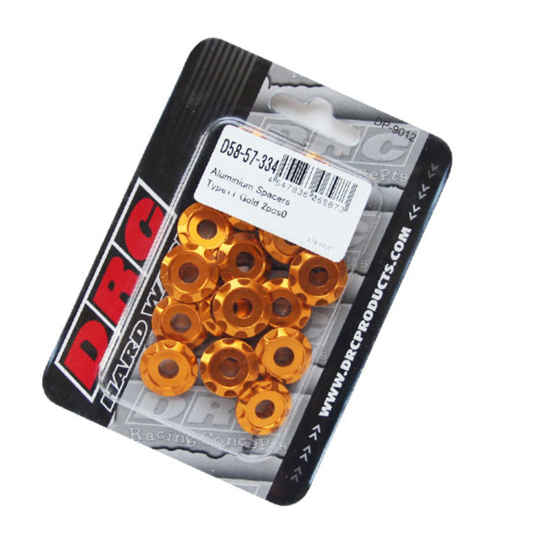 DRC SPACER ALLOY M6 TYPE-11 GOLD $#$