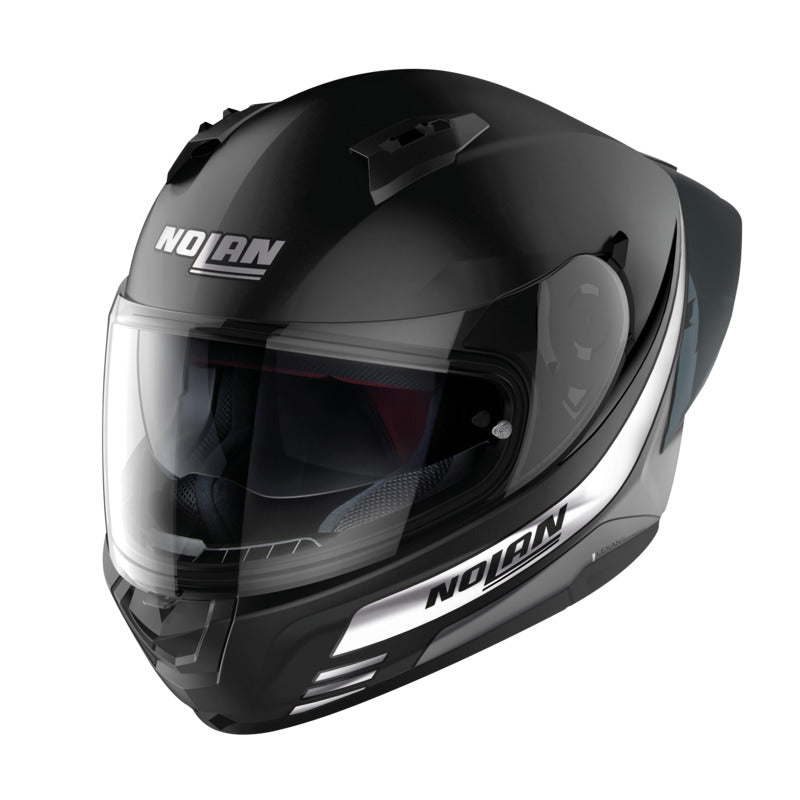 N60-6 SPORT FULL FACE OUTSET | FLAT BLACK-WHITE