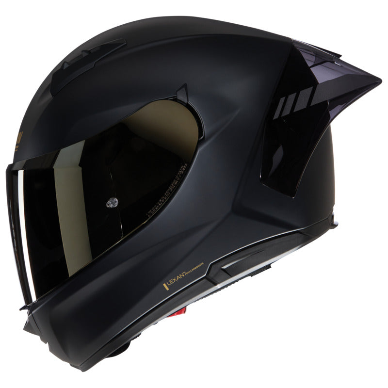 N60-6 SPORT FULL FACE AUREO GOLD EDITION FLAT BLACK