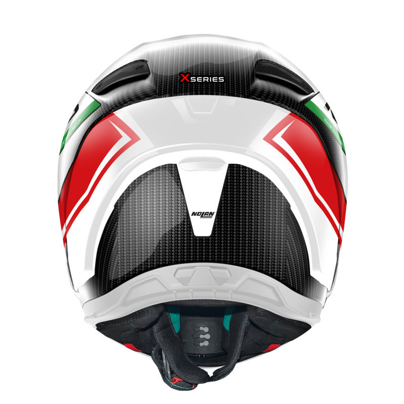 X-804 RS FULL FACE MAVEN | CARBON-RED-WHITE-GREEN