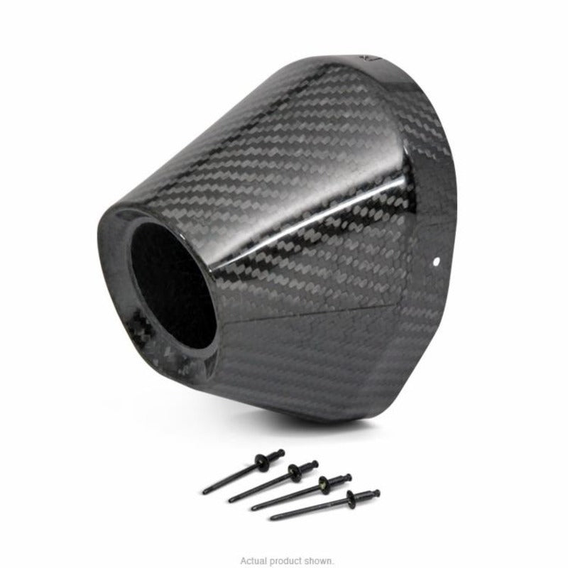 T5/T6 4.5" CARBON END CAP | 4.5" outer, with 1.75" hole