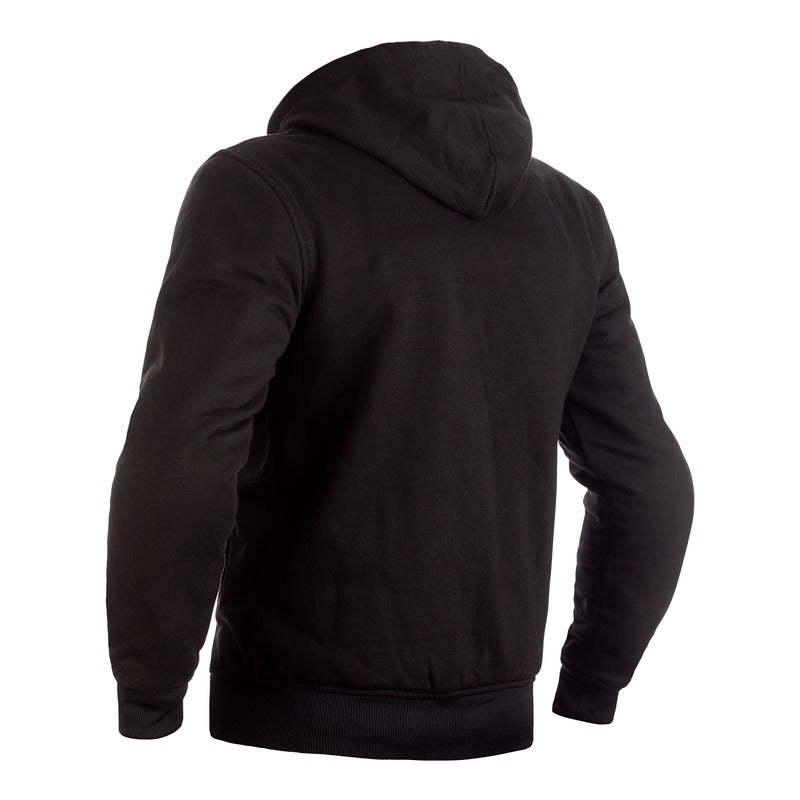 ZIP THROUGH KEVLAR HOODY BLACK