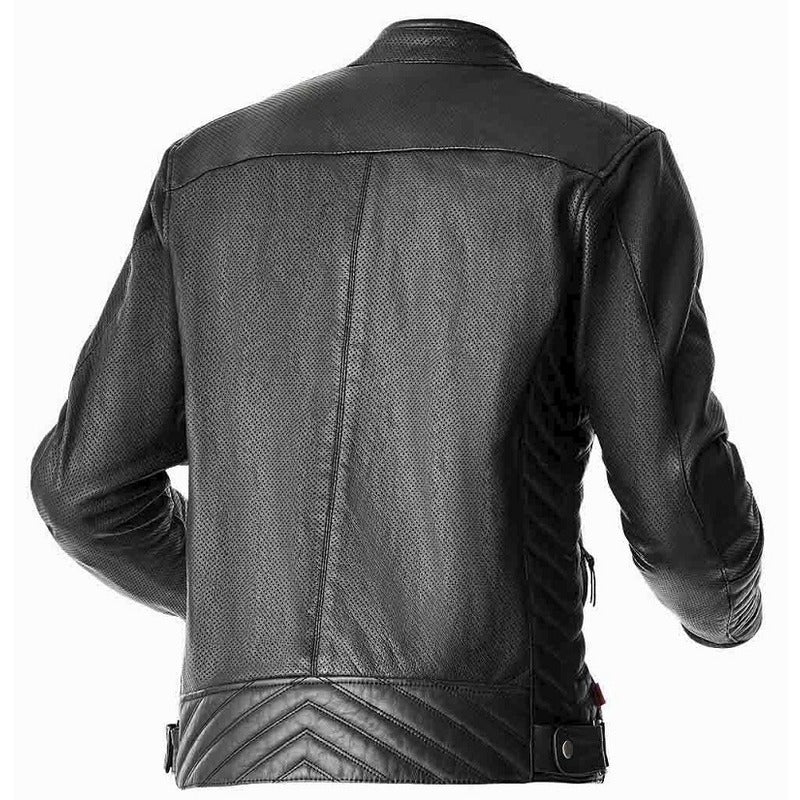ROADSTER AIR D30 CE LEATHER JACKET BLACK