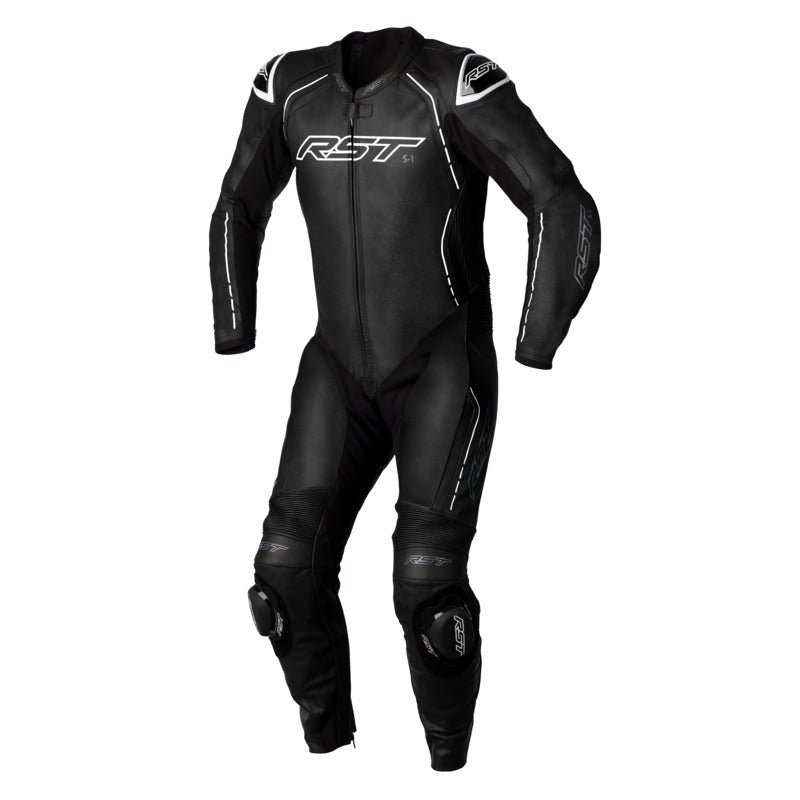 RST S-1 1 PIECE SUIT BLACK-GREY-NEONGREEN