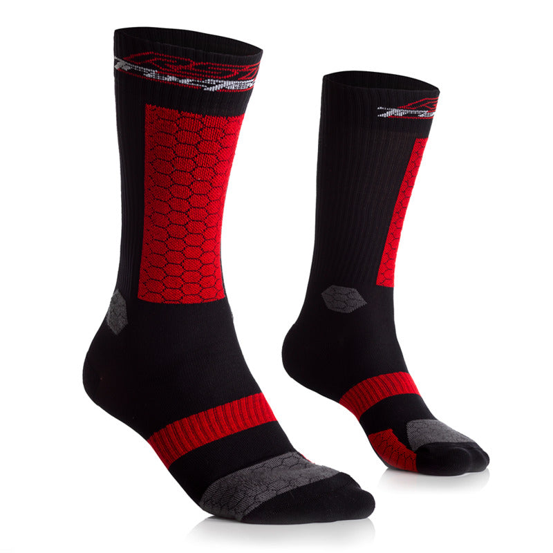 RST TRACTECH RIDING SOCKS BLACK/RED