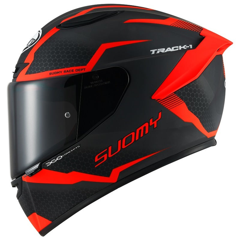 SUK6T10007 TRACK-1 E06 REACTION | MATT ANTHRACITE/RED MATT ANTHRACITE/RED