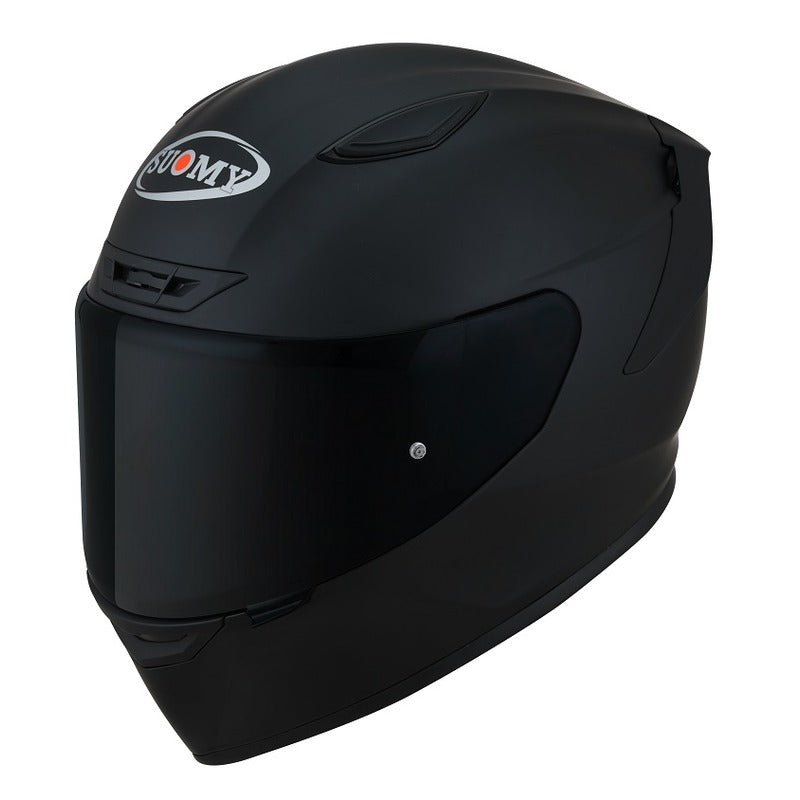 TRACK-1 E06 PLAIN HELMET | MATT BLACK