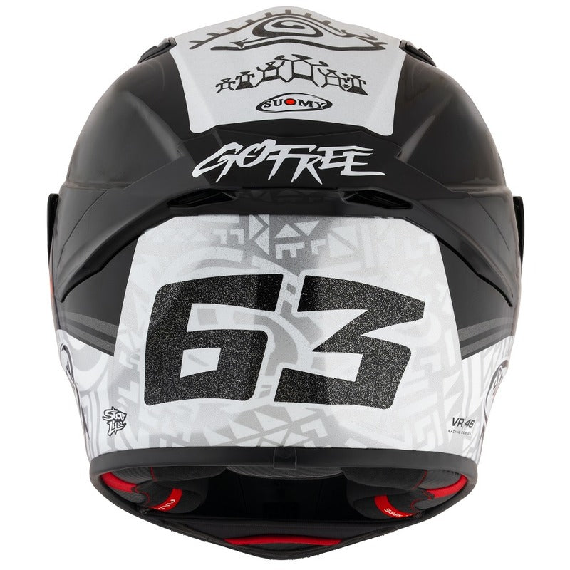 SUK6T1X015 TRACK-1 E06 HELMET | BAGNAIA WINTER TEST REPLICA BAGNAIA WINTER TEST REPLICA