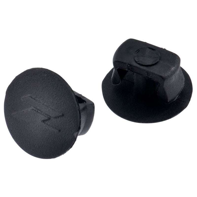 ZETA BAR END PLUGS PLASTIC | 13.4>16.8mm INNER | BLACK