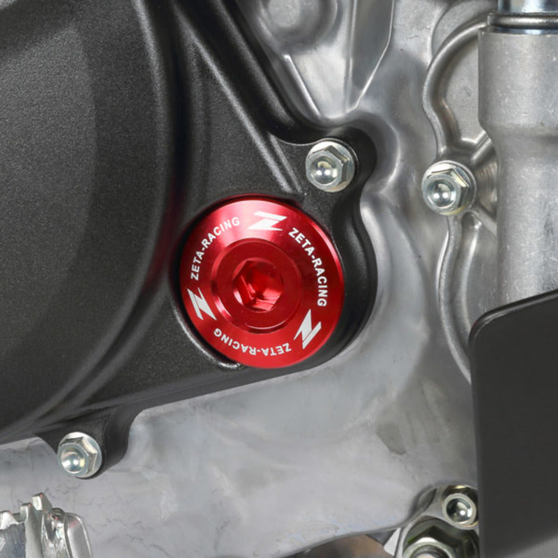 ZETA ENGINE PLUG | CRF450R/RX '17- | RED