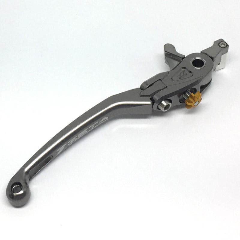 Z-STREET BRAKE LEVER ROAD - PILOT CNC | YAM/KAW/SUZ | SILVER $#$