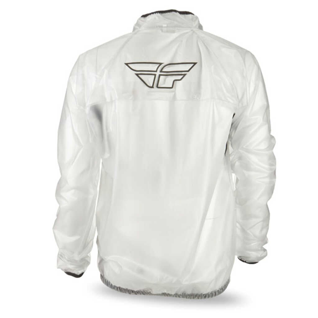 Fly Racing Rain Jacket - CLEAR