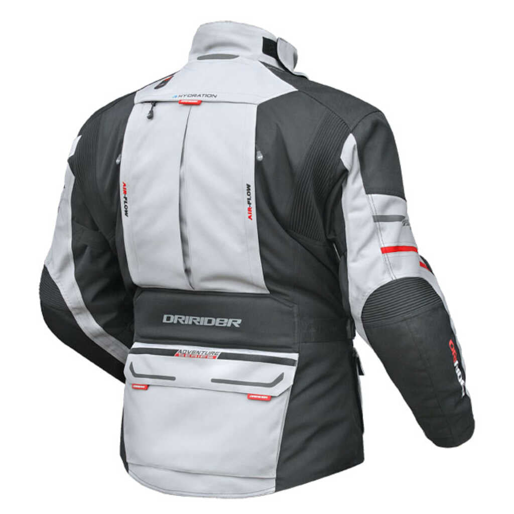 Dririder Vortex Adventure 2 Jacket - GREY BLACK