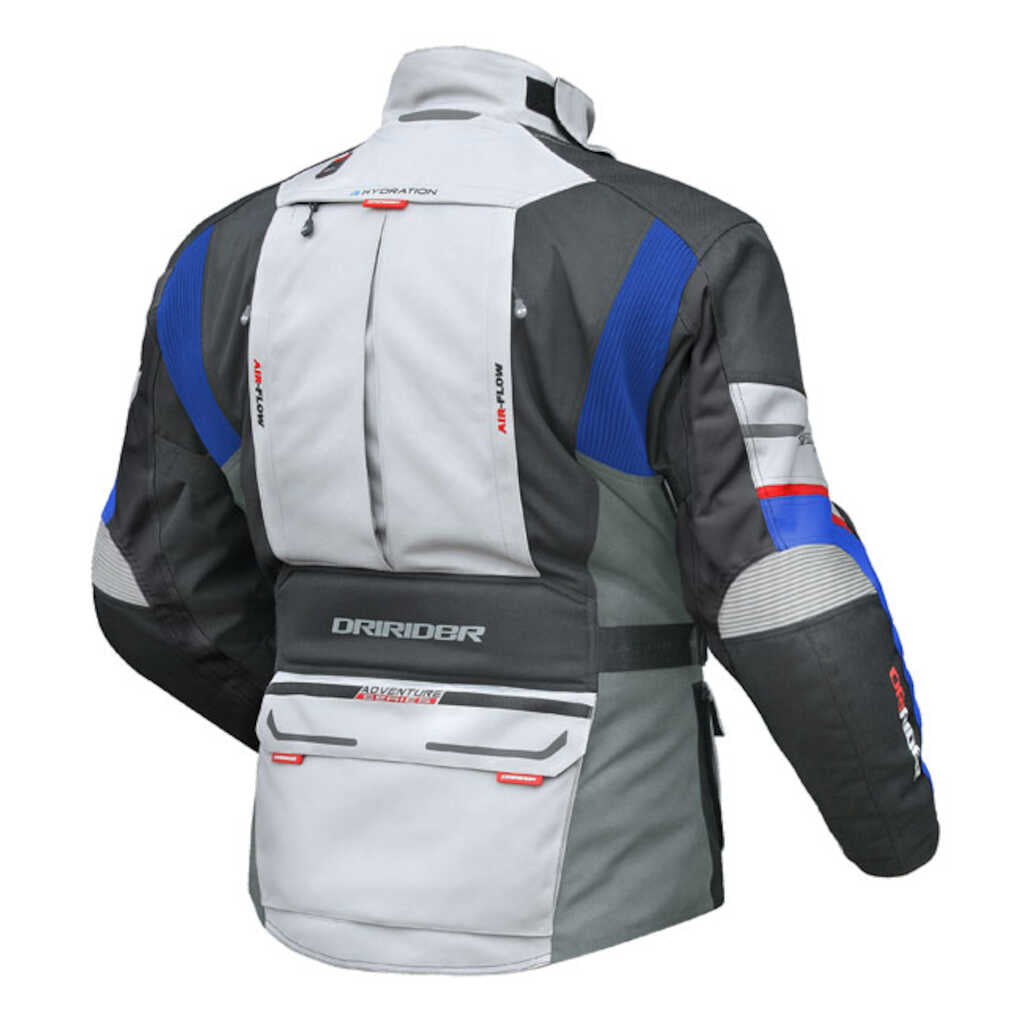 Dririder Vortex Adventure 2 Jacket - GRY ANT BLU