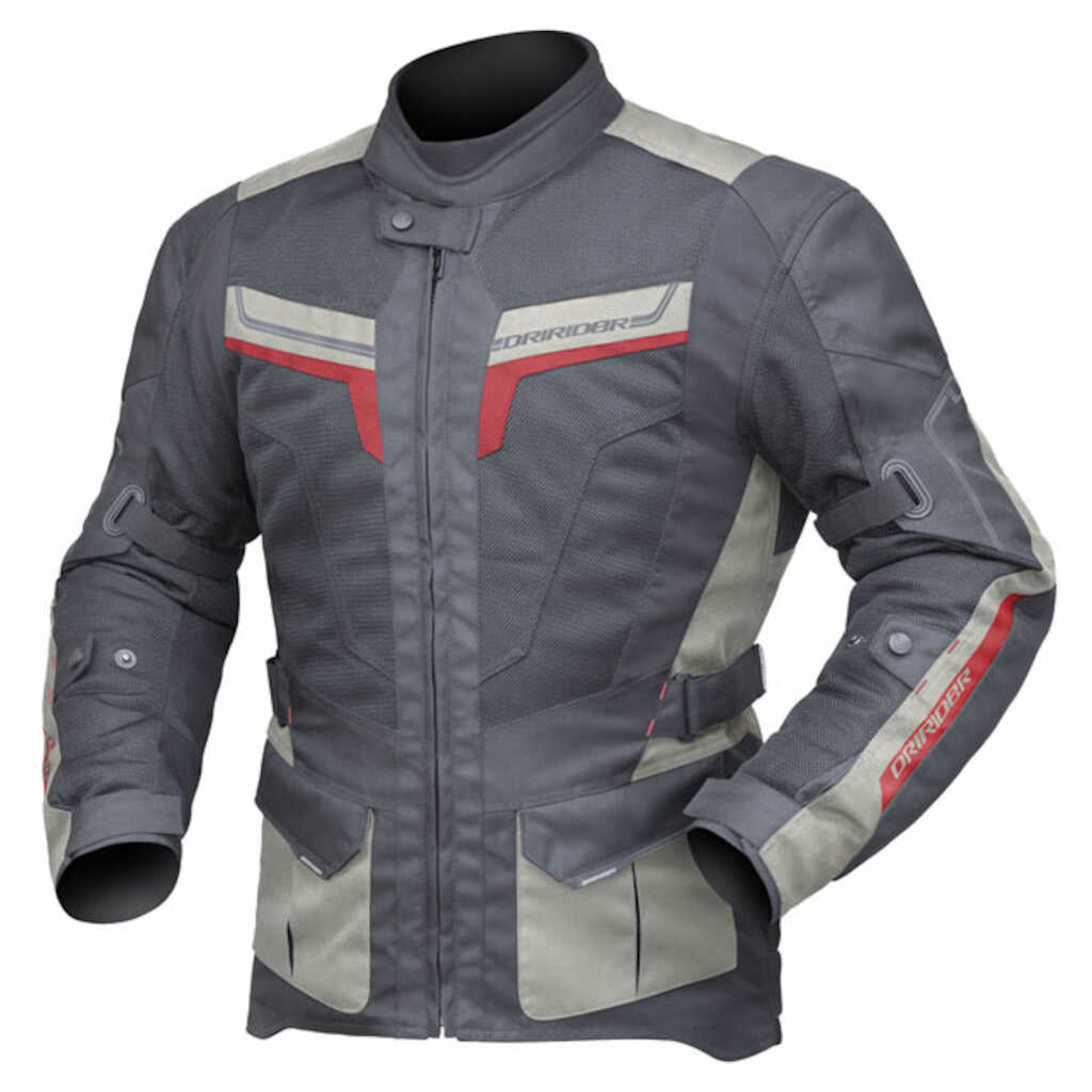 Dririder Apex 5 Airflow Jacket - MAGNESIUM BLACK