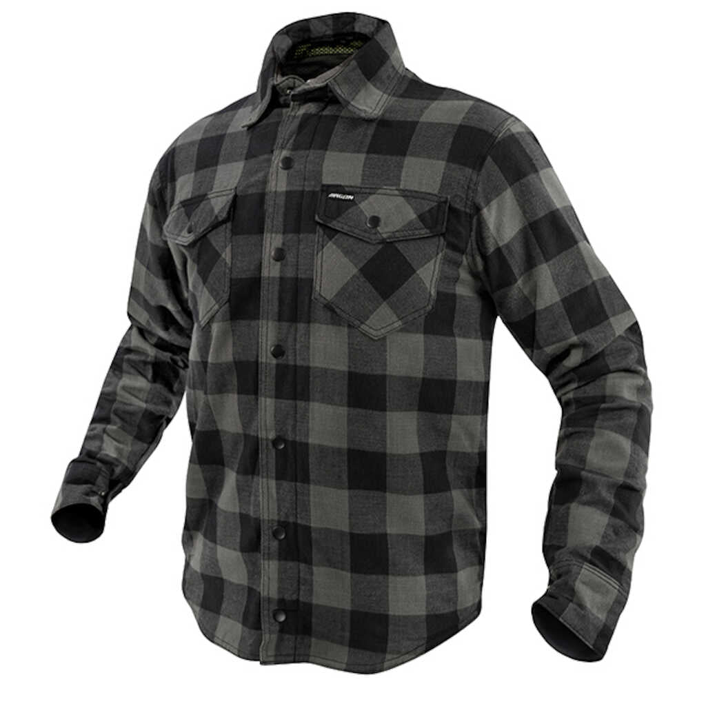 Argon Hatchet Flanno - BLK GRY