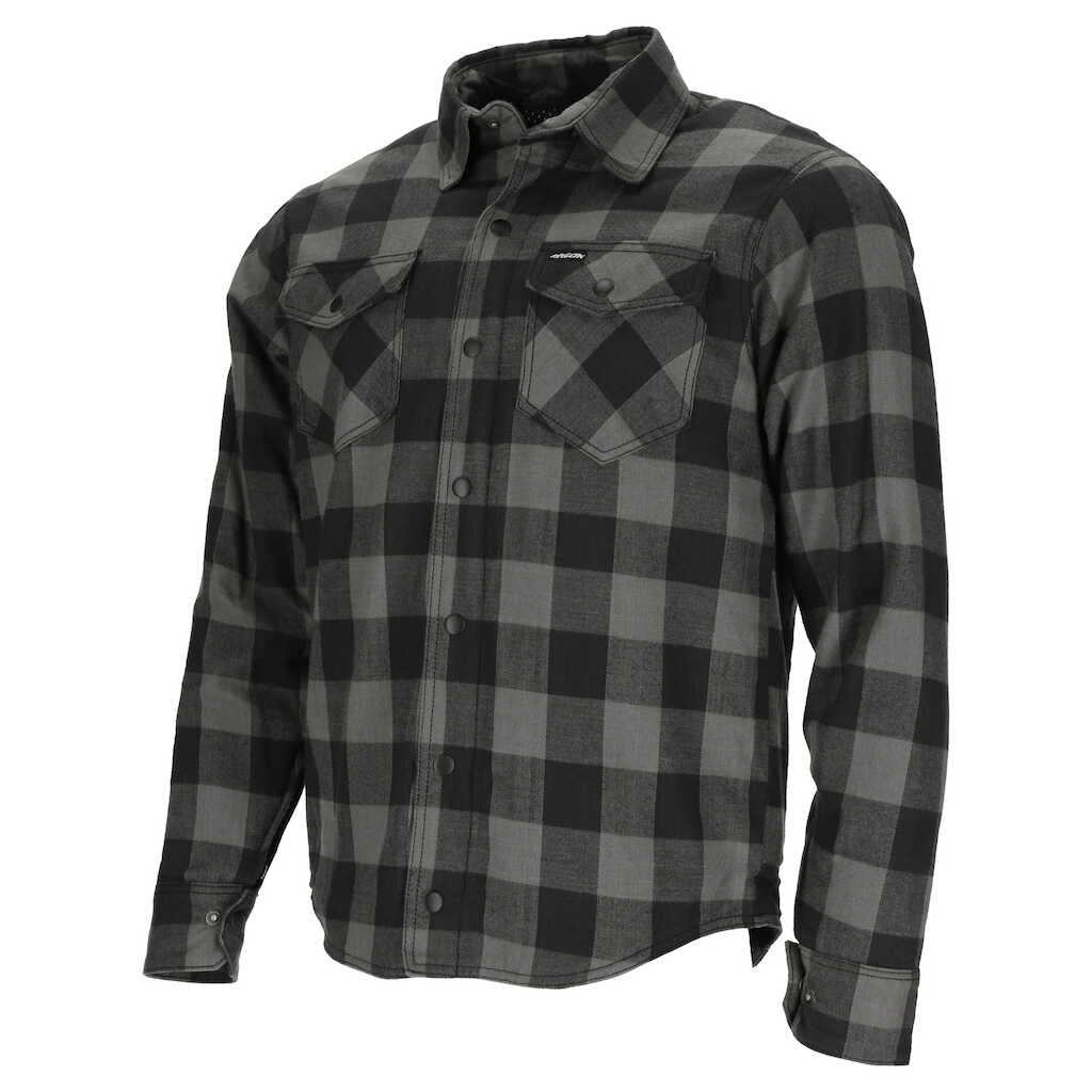 Argon Hatchet Flanno - BLK GRY