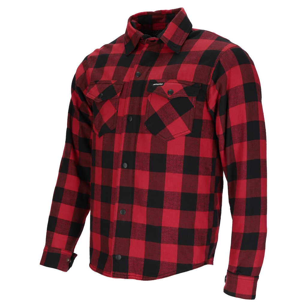 Argon Hatchet Flanno - BLK RED