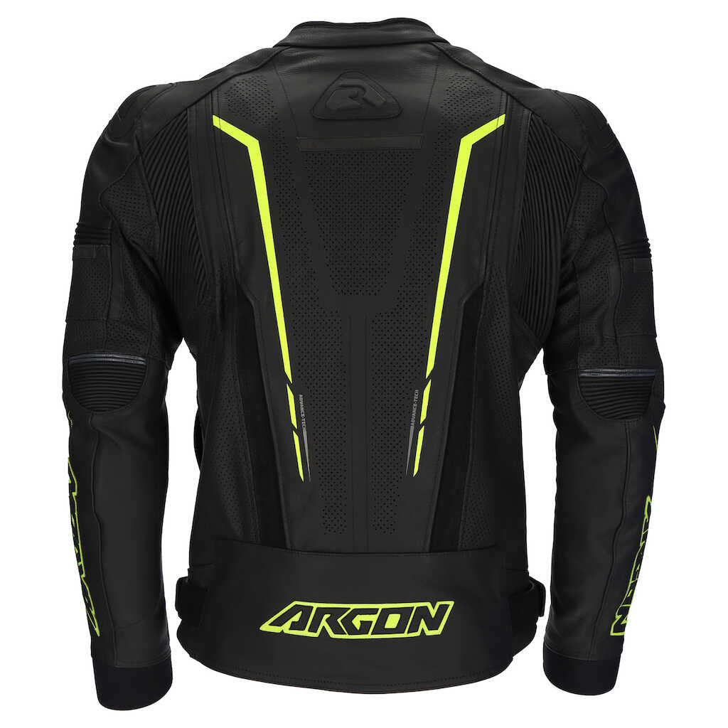 Argon Descent Perforated Jacket - BLK HI-VIS