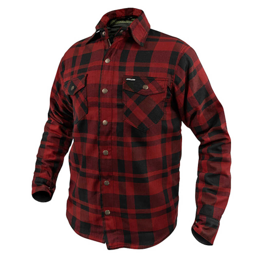 Argon Savage Flanno - BLK RED