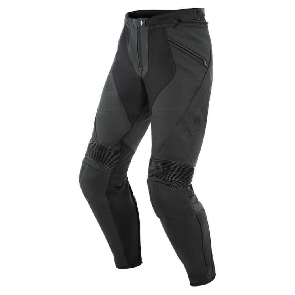 Dainese Pony 3 Perforated Leather Pants - BLACK-MATT