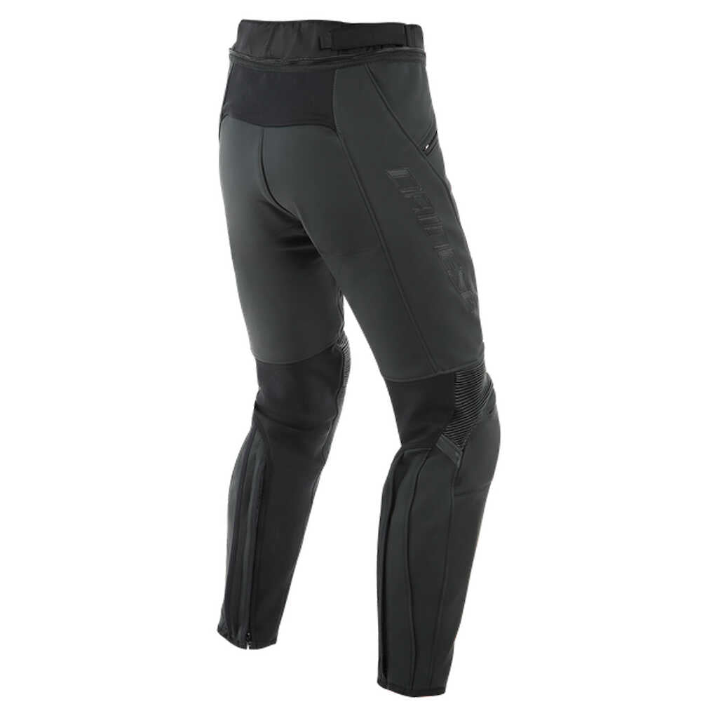 Dainese Pony 3 Perforated Leather Pants - BLACK-MATT