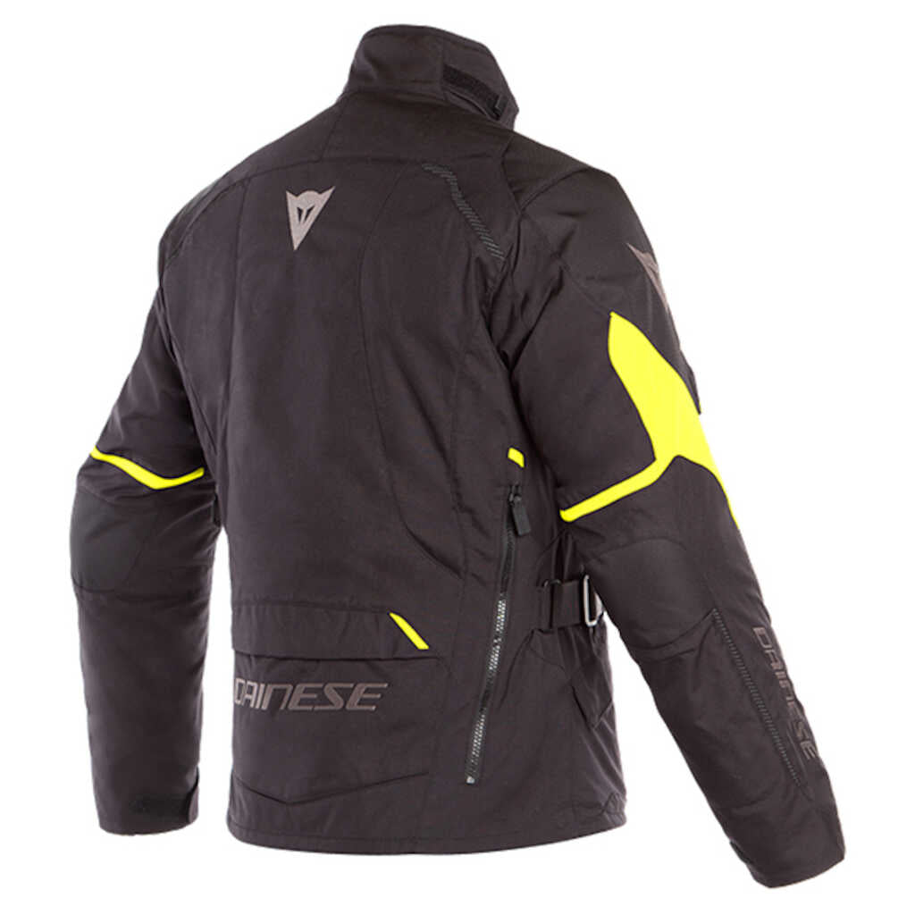 Dainese Tempest 2 D-Dry Jacket - BLK/BLK/FLU-YEL