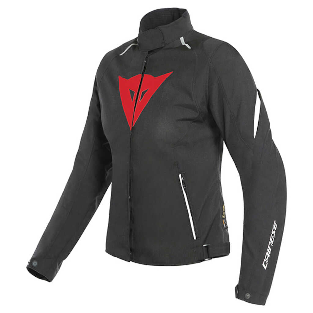 Dainese Laguna Seca 3 D-Dry Jacket - Ladies - BK/LAVA-RED/WHT