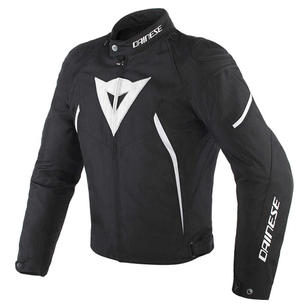 Dainese Avro D2 Tex Jacket - BLK/BLK/WHT