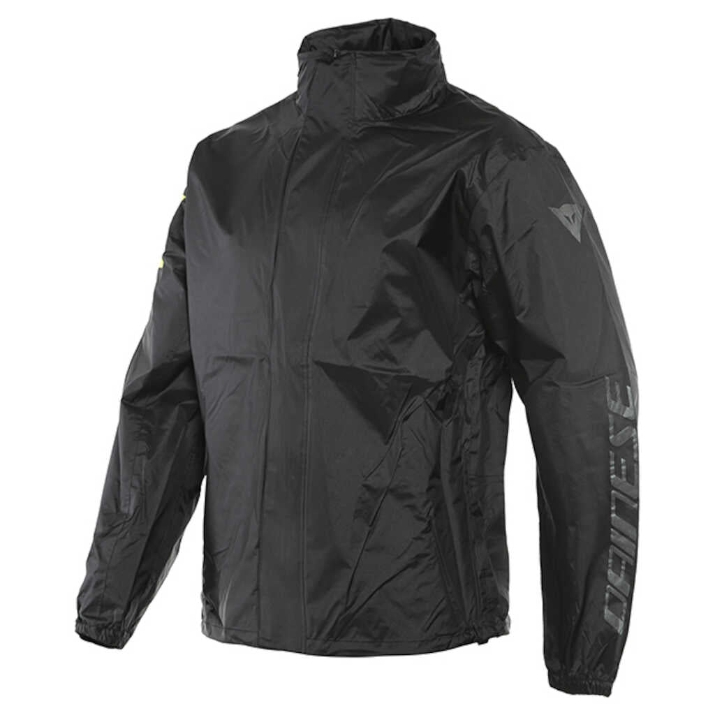 Dainese VR46 Rain Jacket - BLK/FLUO-YEL