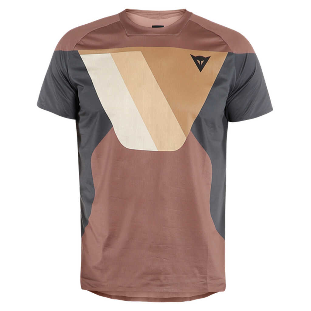 Dainese HG Kaindy MTB Shirt - Short Sleeve - DK-SAND/DK-GRY