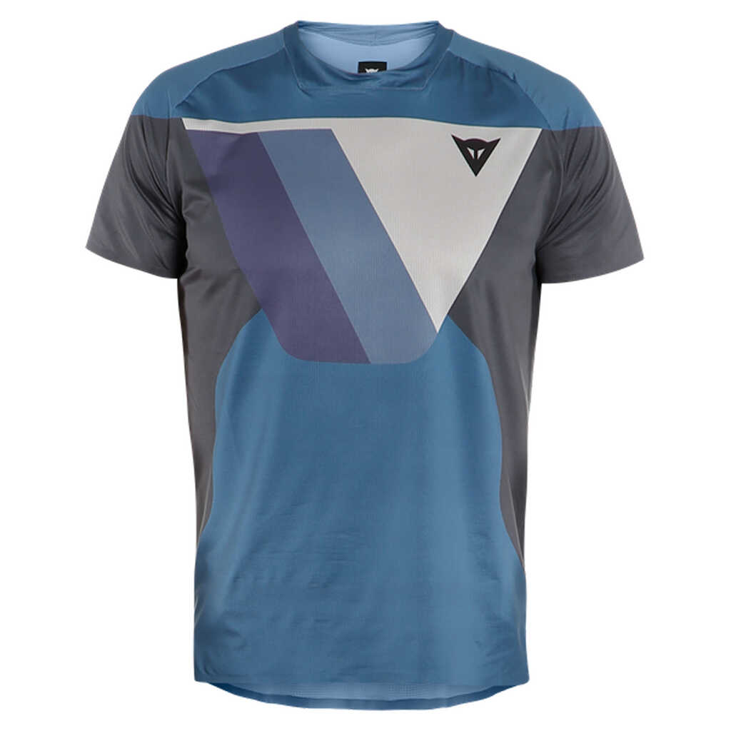 Dainese HG Kaindy MTB Shirt - Short Sleeve - BLUE/DARK-GRAY