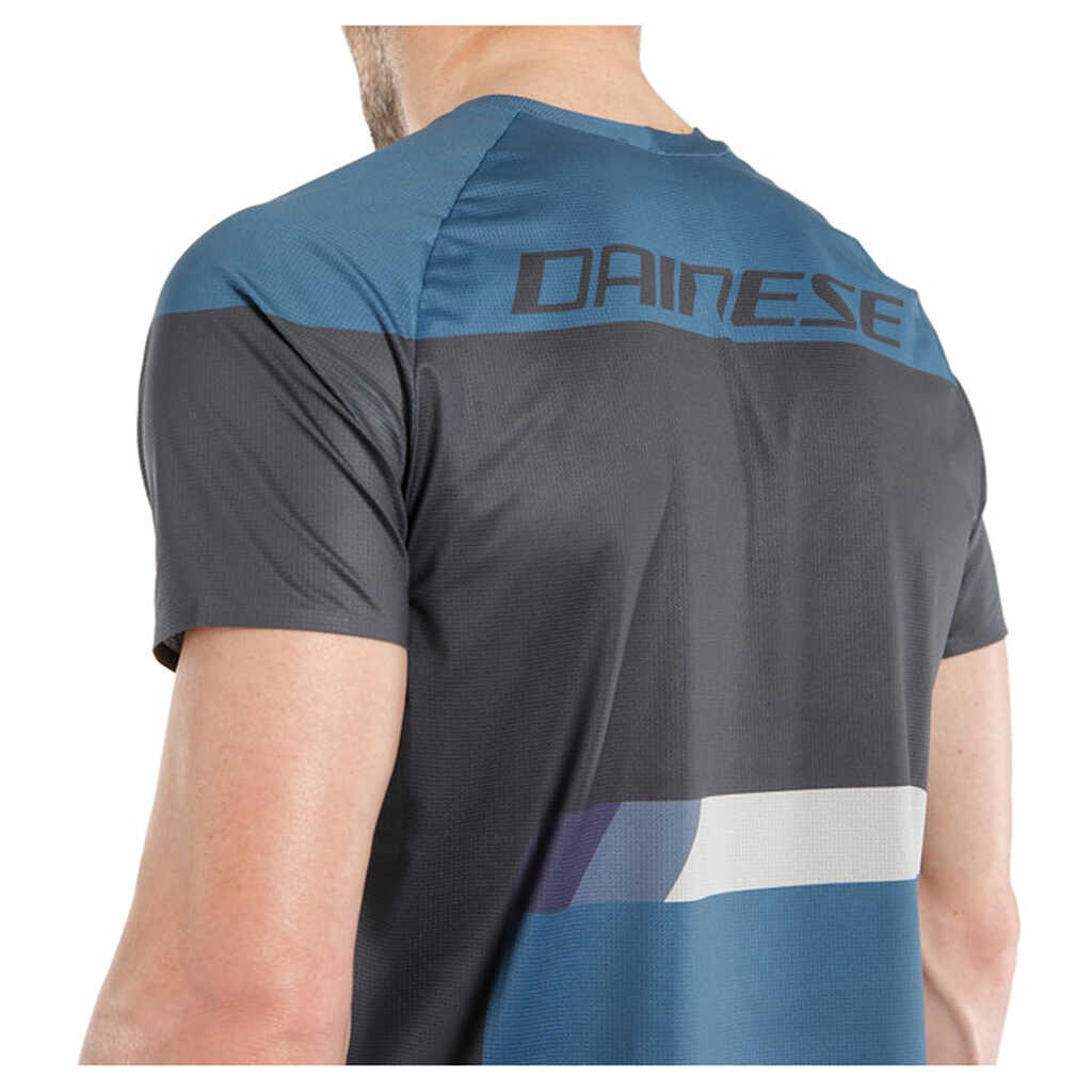 Dainese HG Kaindy MTB Shirt - Short Sleeve - BLUE/DARK-GRAY