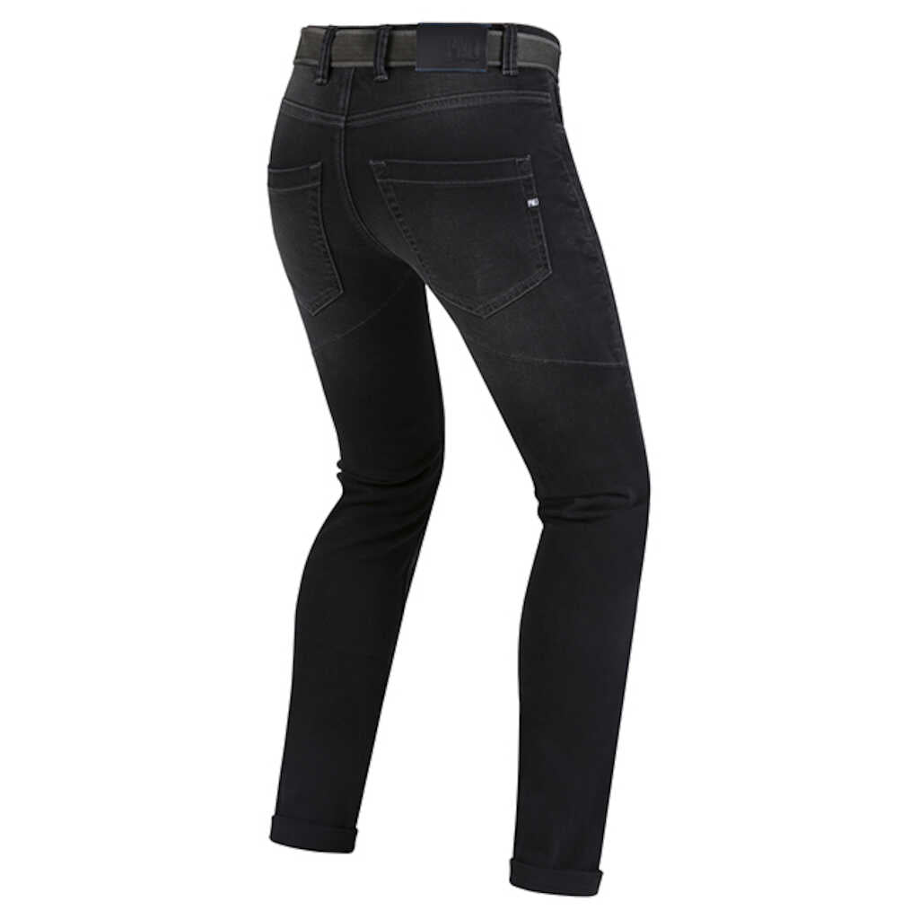 PMJ Caferacer Jeans - With Belt - BLACK