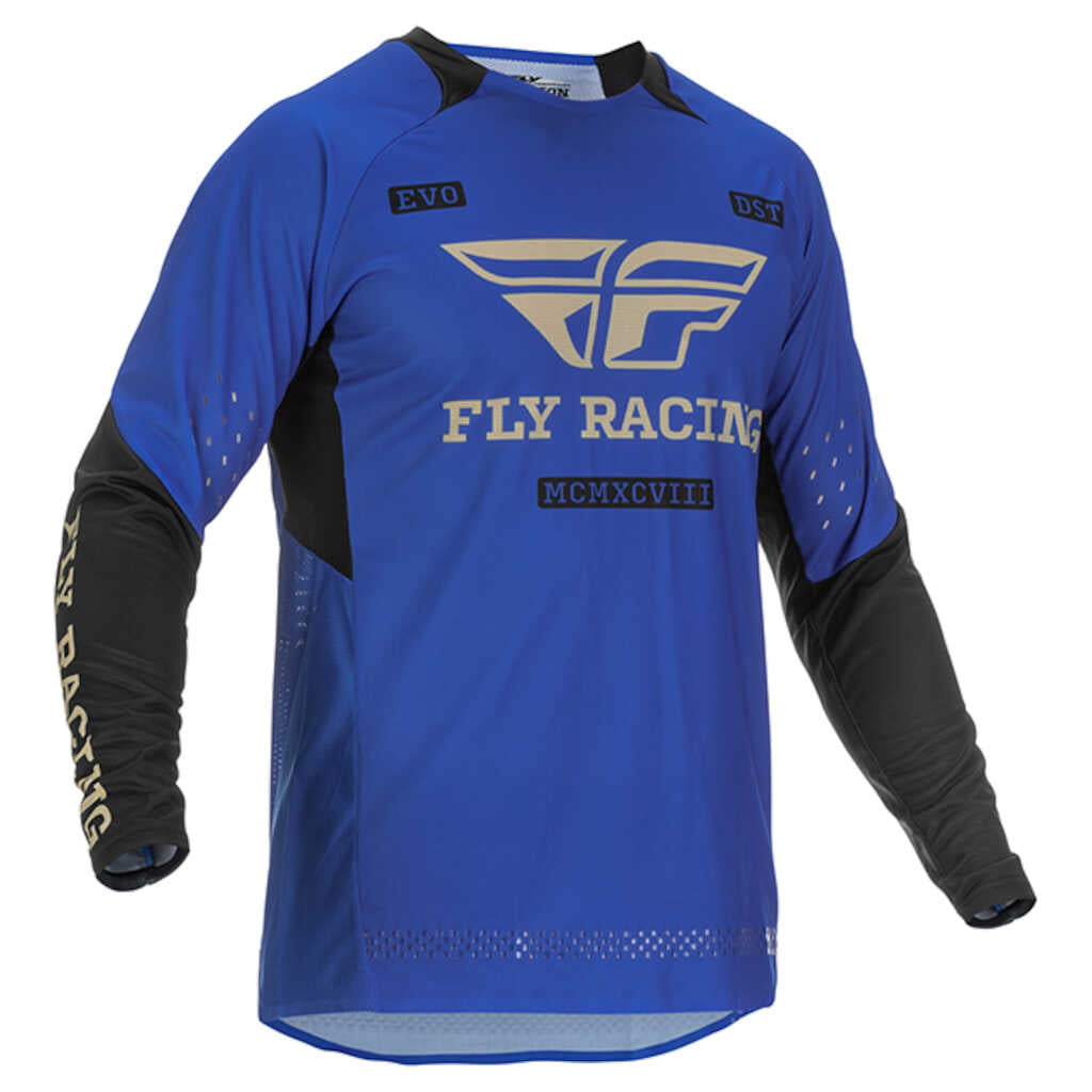 Fly Racing Legacy 2022 Evolution MX Jersey - BLU BLK