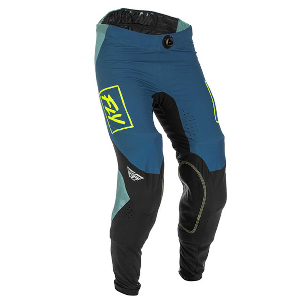 Fly Racing Legacy 2022 Lite MX Pants - GRY TEAL HVS