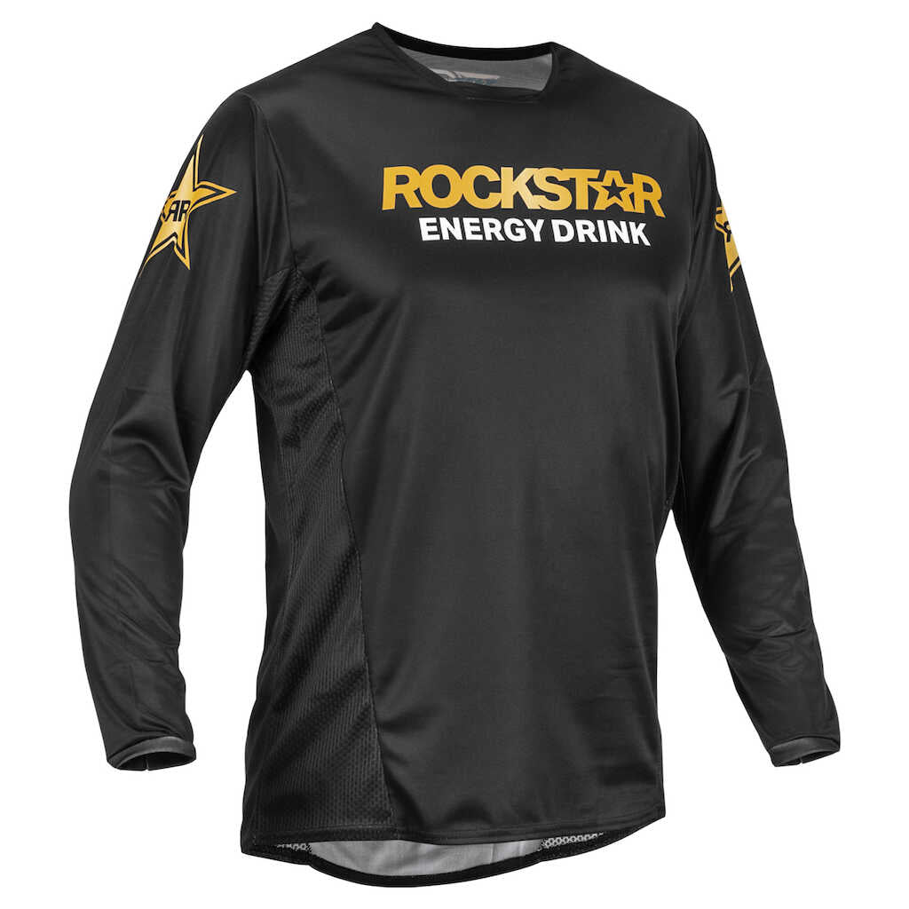 Fly Racing Legacy 2022 Kinetic MX Jersey - RSTAR BLK GLD