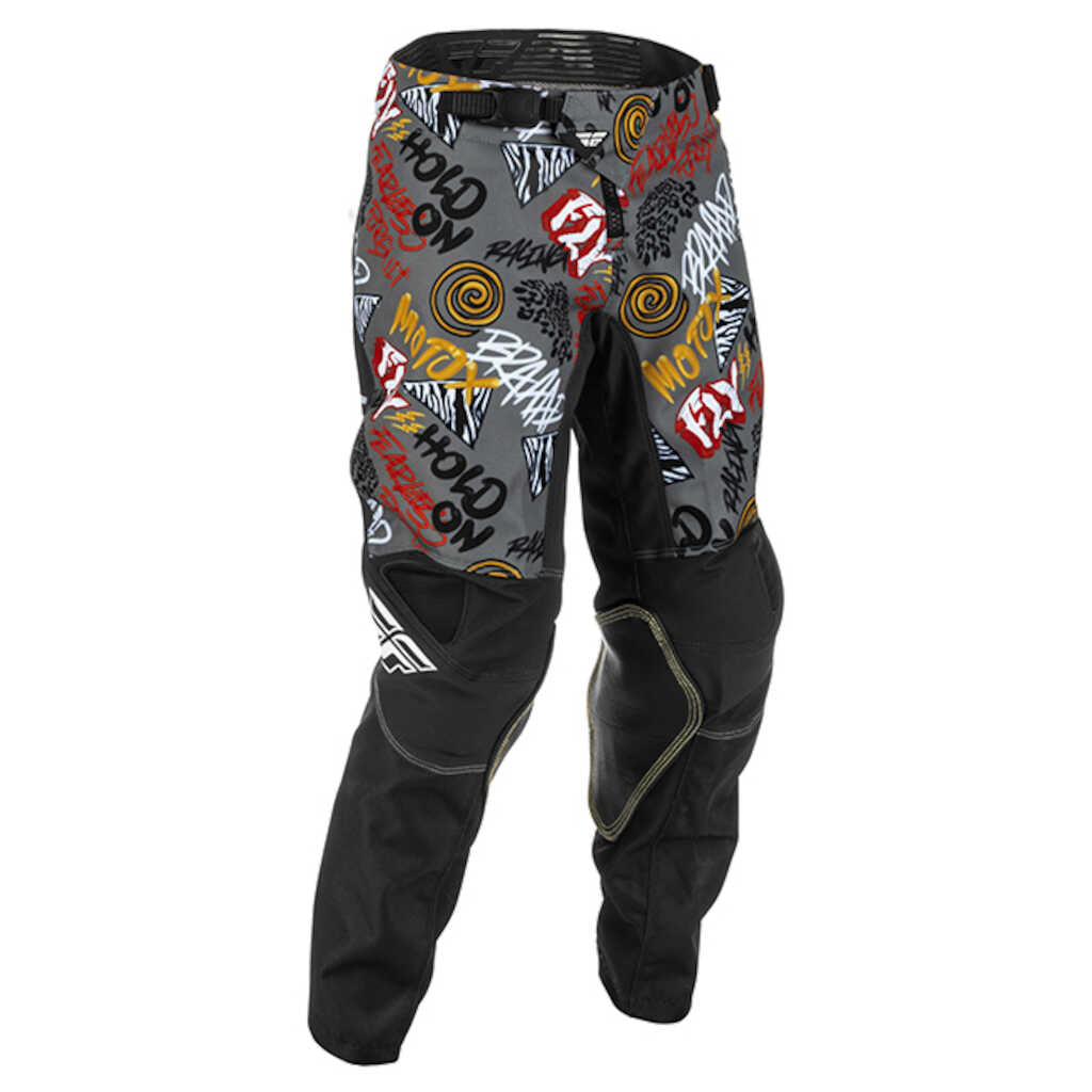 Fly Racing Legacy 2022 Kinetic MX Pants - REBEL BLK GRY