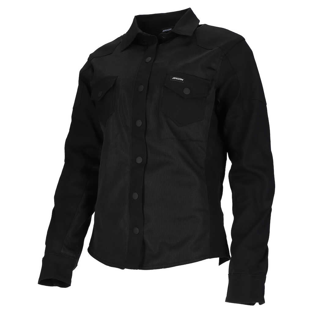 Argon Airhawk Protective Shirt Black - BLACK