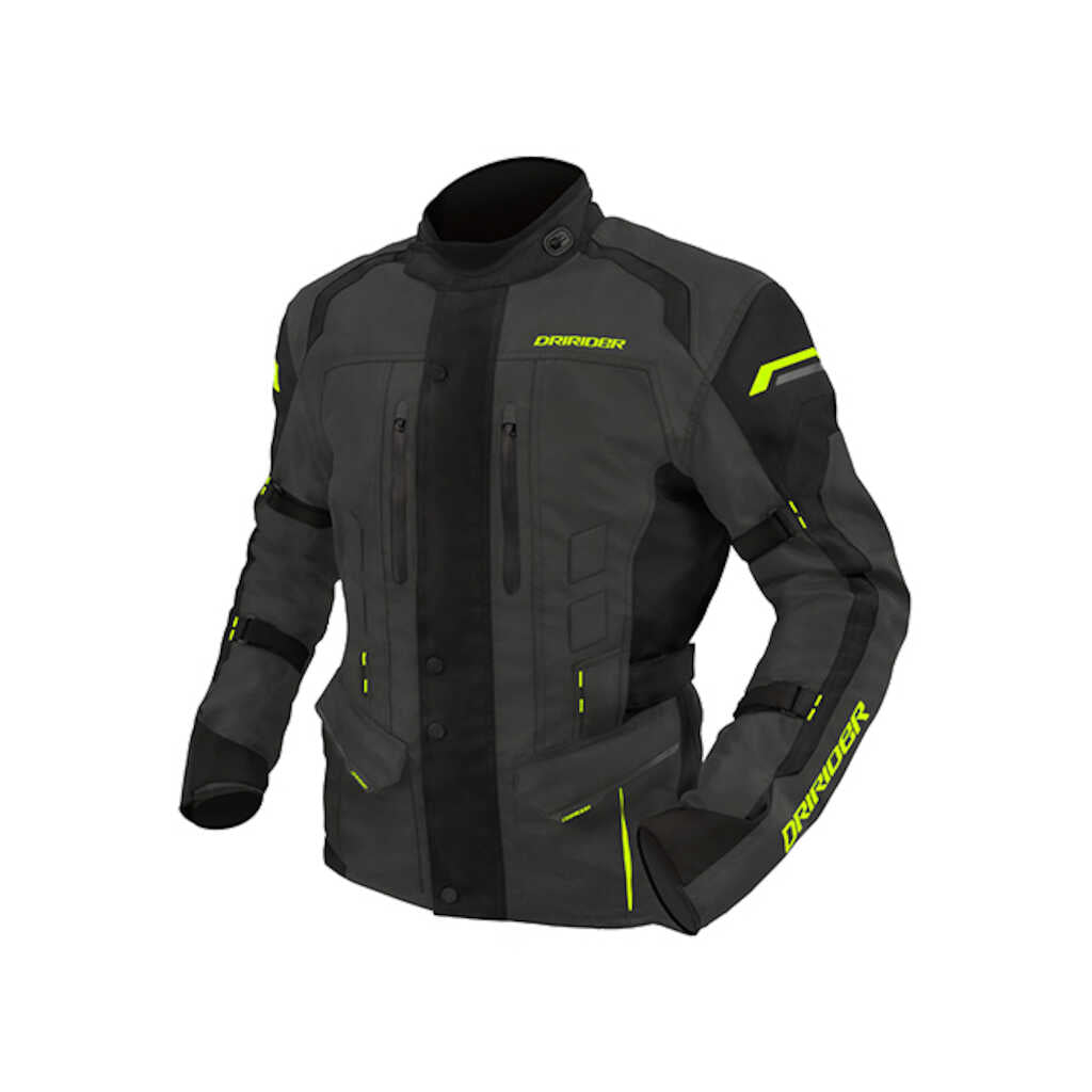 Dririder Compass 4 Jacket - Youth - GRY BLK HVS YEL