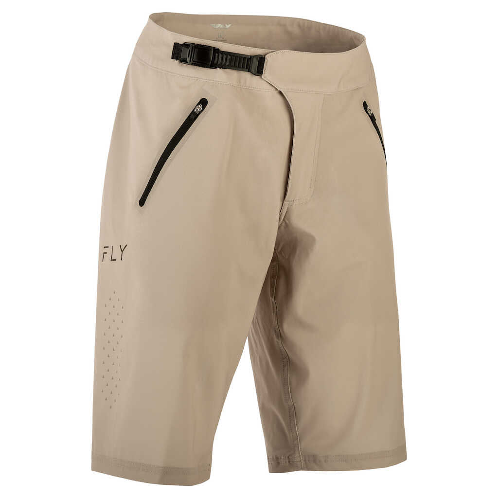 Fly Racing Legacy 2023 Warpath MTB Shorts - TAUPE