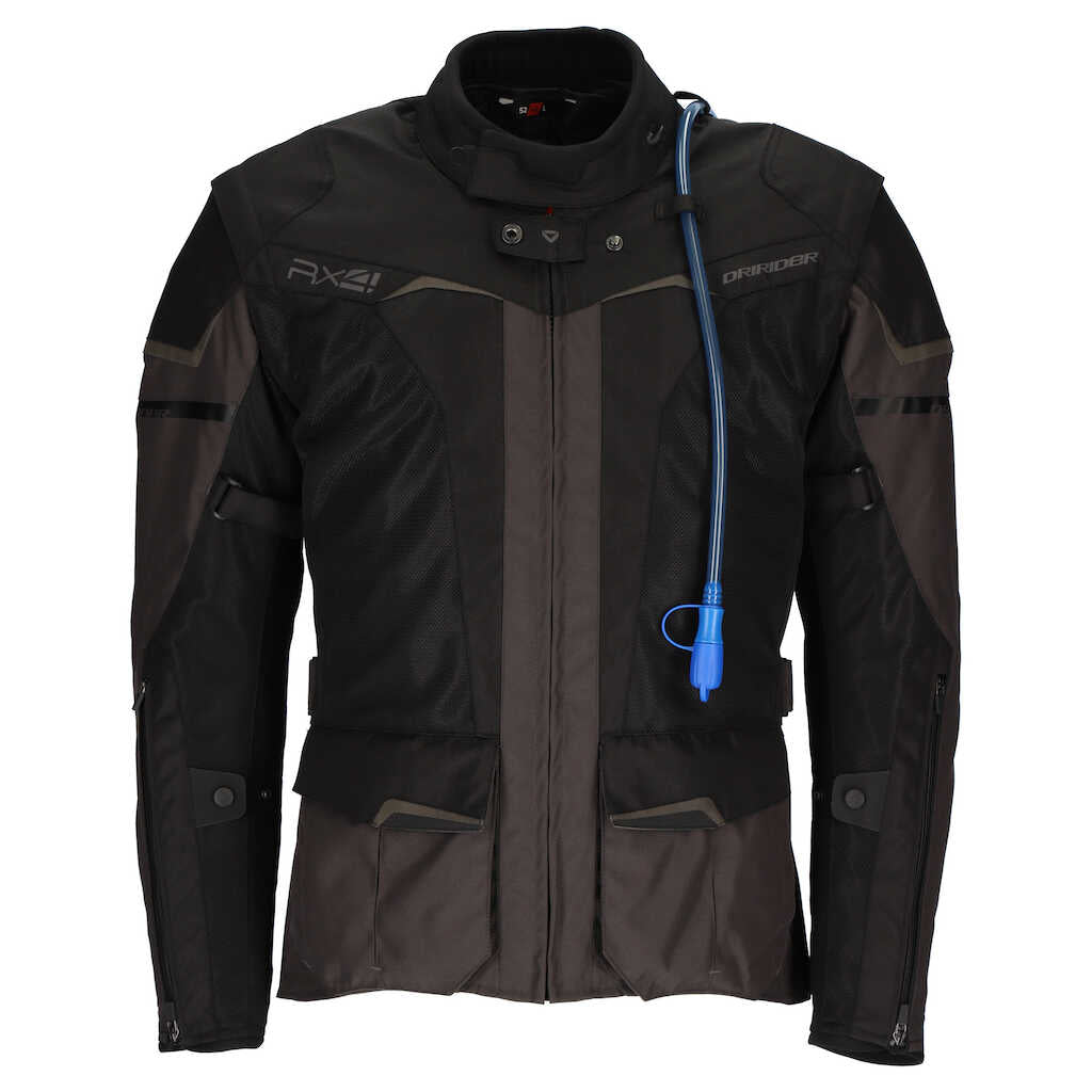 Dririder RX4 Jacket - GRY BLK RED