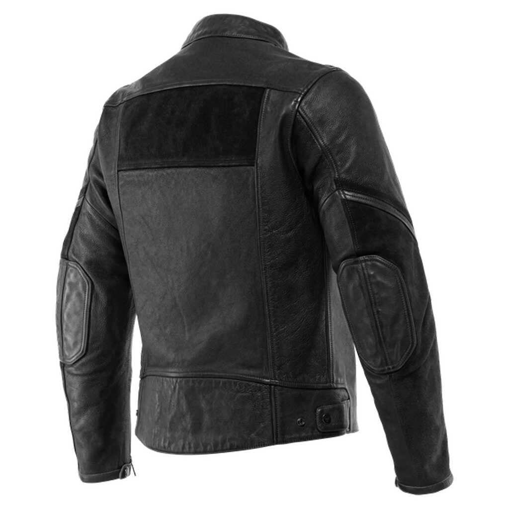 Dainese Merak Leather Jacket - BLACK