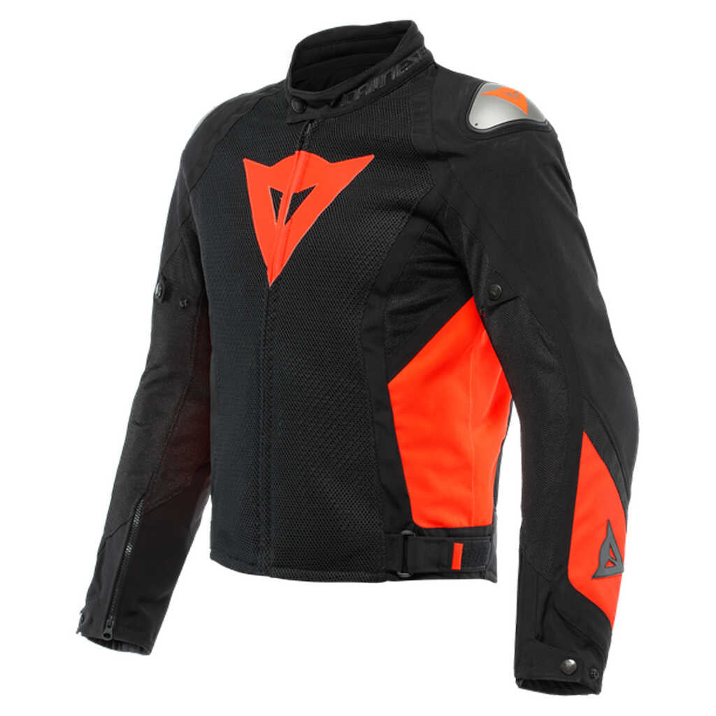 Dainese Energyca Air Tex Jacket - BLACK/FLUO-RED