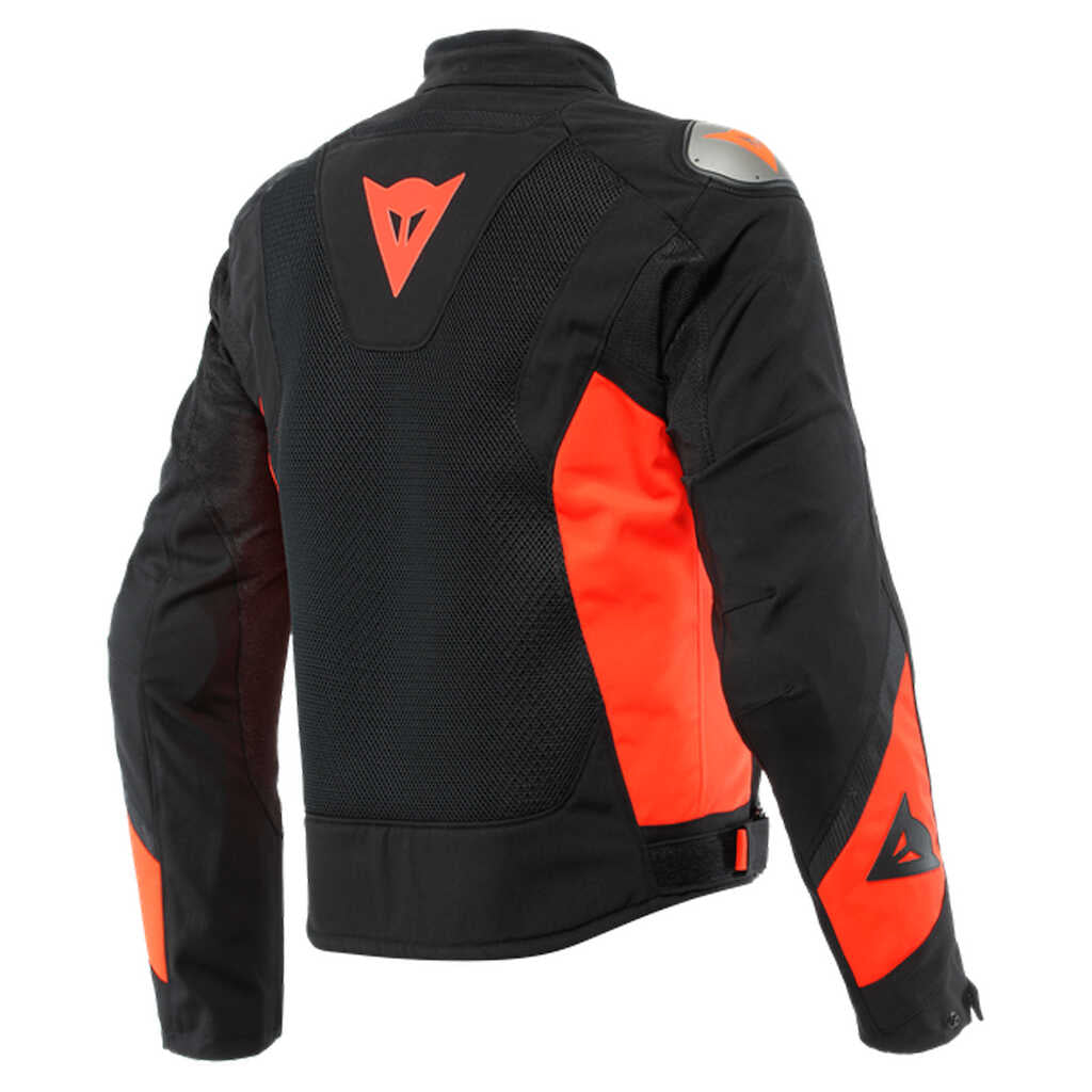 Dainese Energyca Air Tex Jacket - BLACK/FLUO-RED