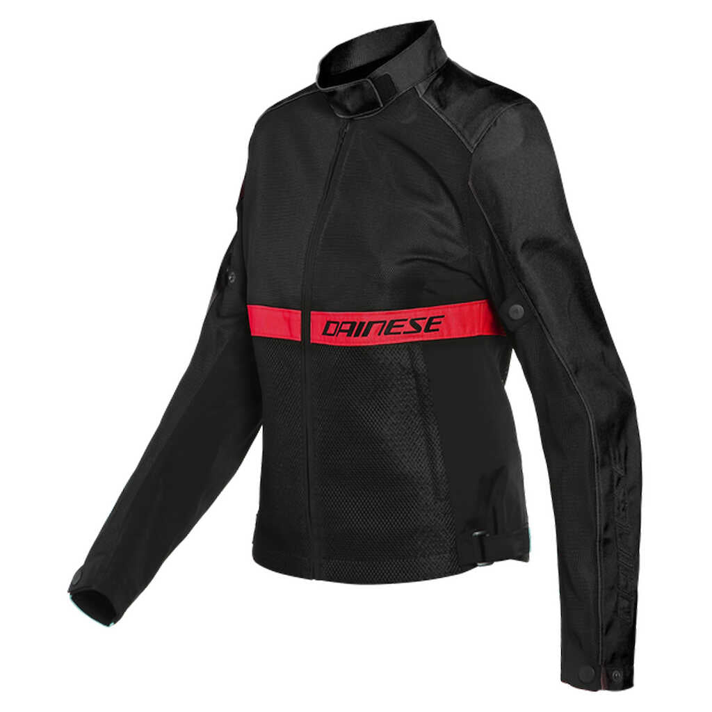 Dainese Ribelle Air Tex Jacket - Ladies - BLACK/LAVA-RED