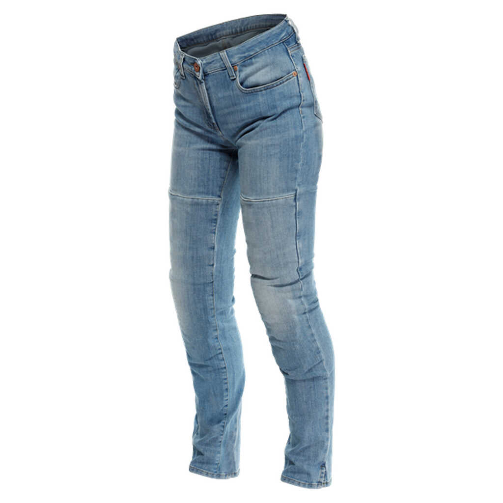 Dainese Denim Stone Tex Pants - Slim - Ladies - LIGHT-BLUE