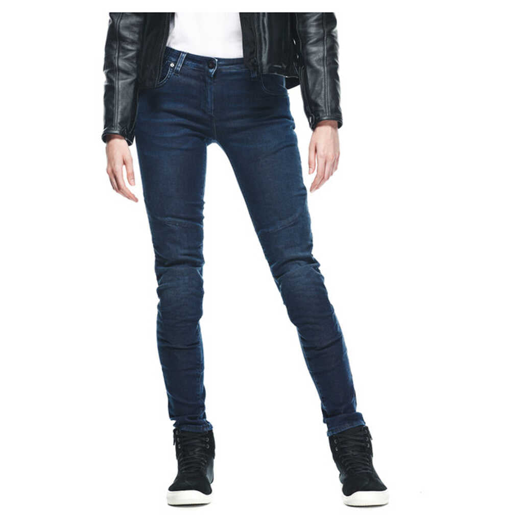 Dainese Denim Brushed Pants - Sknny - Ladies - BLUE